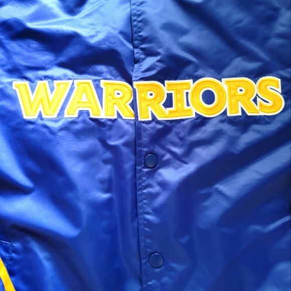 BRAND NEW Golden State Starter Satin Jacket Men's Size XL - Picture 5 of 7